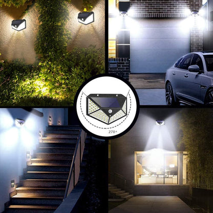 Buy 1 Get 1 Free Today!!🎁Motion Sensor Solar Lights – Bright Outdoor Lighting