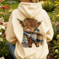 🎅CHRISTMAS SALE 50% OFF!!🎁🐄Cute Highland Cow Cozy Fleece-Lined Hooded Sweatshirt