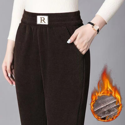 ❄️Winter New❄️Women's Fleece And Thickened Harem Pants