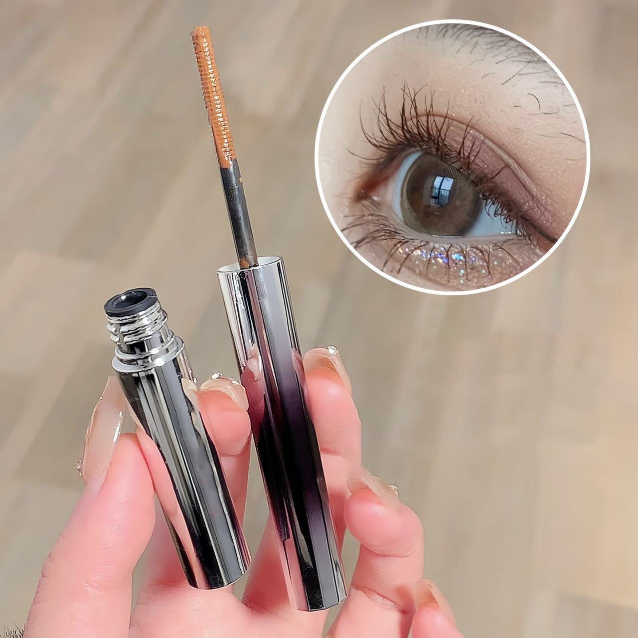 ✨ Iron Wand Mascara ✨ is long and curly without smudging