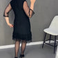 🖤Black Friday 65% off sale💥Black-Short  Evening Dress
