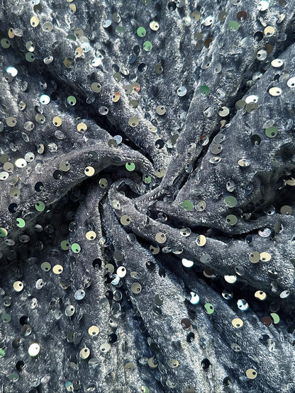 💖LAST DAY SALE 50% OFF💃Women's Sequin Sparkle Wide Leg Pants with Elastic Waistband