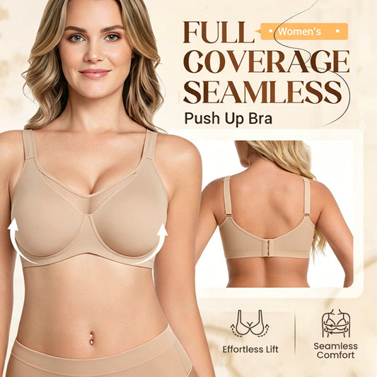 🏆Women's Plus Size Cooling Full Coverage Minimizer Bra
