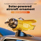 🎁2026 Limited Time Sale - 50% OFF🔥Solar powered airplane shaped car ornaments