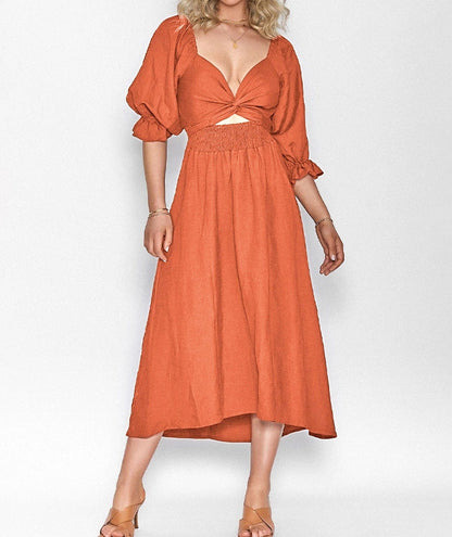 🔥Romantic French style, elegant ruffles! Lantern sleeve multi-wear dress, make you the focus of the party!🔥
