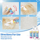 💖Clean Magic Foam Cleaner for Carpets & Upholstery – Pet Stain & Odour Remover with Cleaning Brush🧼