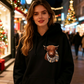 🎅CHRISTMAS SALE 50% OFF!!🎁🐄Cute Highland Cow Cozy Fleece-Lined Hooded Sweatshirt