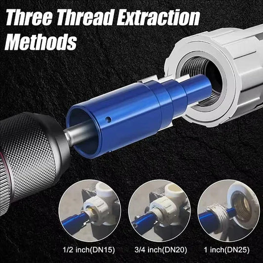 3-in-1 Pipe Valve Removal Tool – Quickly remove rusted, broken, or stuck faucet bolts and angle valves