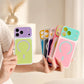 🌞🌈SUMMER HOT SALE !!💥50K+ SOLD!📱Trendy iPhone Case Hot Sale | Dopamine Color Block MagSafe Case – Ultra-Slim Matte Hard PC Cover for iPhone 17 Pro Max UK🇬🇧