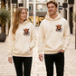 🎅CHRISTMAS SALE 50% OFF!!🎁🐄Cute Highland Cow Cozy Fleece-Lined Hooded Sweatshirt