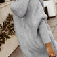 Women's Autumn Knit Open Front Hooded Coat