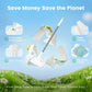 Extendable Telescopic Disposable Flat Clip Mop, 360° Swivel Lightweight Floor Mop