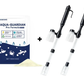 ⏳🐠LIMITED-TIME 50% OFF: Only £15.99!!🐟Electric Aquarium Gravel Cleaner | Electric Fish Tank Siphon Vacuum for Quick Water Change & Sand Cleaning✨