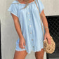 🔥BUY 2 GET 10% OFF💝Short Sleeve Casual Denim Dress