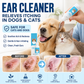 Ear cleaner - Plant‑based formula | safe for kittens and puppies.