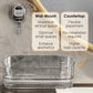 Suction Cup Storage Rack with Drain Hole