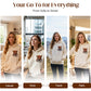 🎅CHRISTMAS SALE 50% OFF!!🎁🐄Cute Highland Cow Cozy Fleece-Lined Hooded Sweatshirt