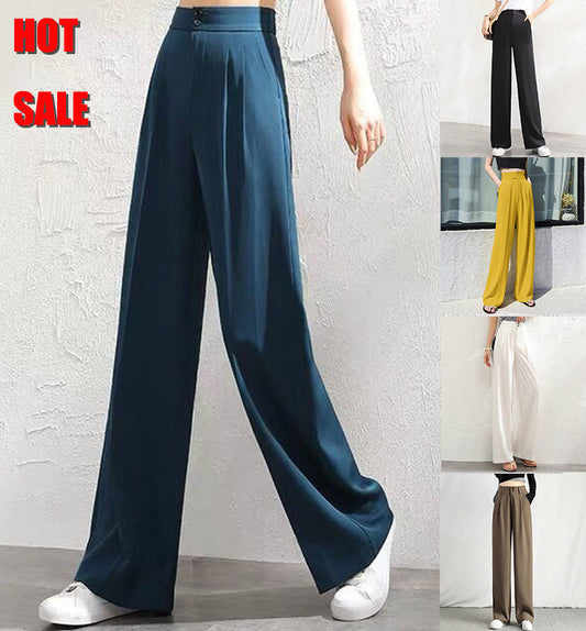 【49% OFF】Women's casual wide-leg trousers💞Buy 2, free delivery💞