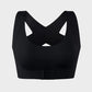 Front Closure Cross-Back Wireless Posture Bra