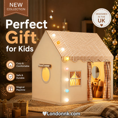 🏰 49% OFF NOW! ⏰ Children's Play Tent Castle – Spacious & easy to set up – Breathable fabric, perfect for indoor or outdoor fun – encourages imaginative play ✨🧸