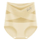 🌸Last Day-As low as £6 each✨Plus-Size High-Waist Cross Tummy Control Panties