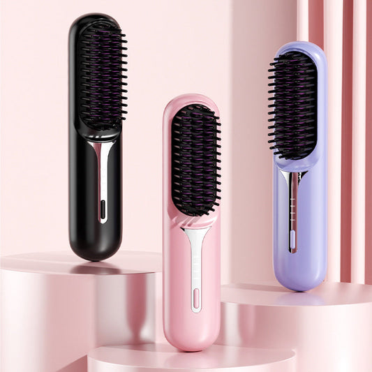 💇‍♀Portable Hair Straightener Styling Comb