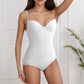 🏆Shapewear Bodysuit with Bra | Ruched Slimming Adjustable Waist✨