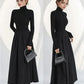 Women's Classic Elegant Turtleneck Dress