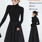 Women's Classic Elegant Turtleneck Dress