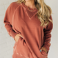 ✨HOT SALE 59% OFF🏆Women's Ribbed Accent Pocketed Pullover