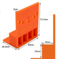 🎁2026 New Arrivals 50% OFF💥Wardrobe Cabinet Side Filler Panel Installation Locator and Stepped Positioning Plate for Precise Hole Alignment