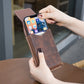 🏆 Last Day Special Price ! 🔥Waist Belt Cell Phone Pouch 📱 Multi-Pocket Leather Holster with Card Holder