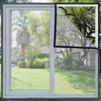 LIMITED-TIME 49% OFF! ✨ Self-Adhesive Mosquito Screen – Invisible, Fire-Retardant, Easy Install 🦟