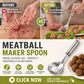 💥Surprise Price Today!!⚡BUY 1 GET 1 FREE!!Meatball Spoon! Non-stick, scoop & drain – perfect gift. Mess-free cooking – grab yours! ✅