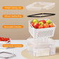 3-PC Fruit Container Set – Removable Colander & BPA‑free