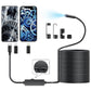 🏆LAST DAY SALE🎁✨TechView™HD Endoscope Camera for iPhone & Android – 1920P Inspection Scope with 8 Adjustable LED Lights 🔍📱