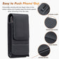 🏆 Last Day Special Price ! 🔥Waist Belt Cell Phone Pouch 📱 Multi-Pocket Leather Holster with Card Holder