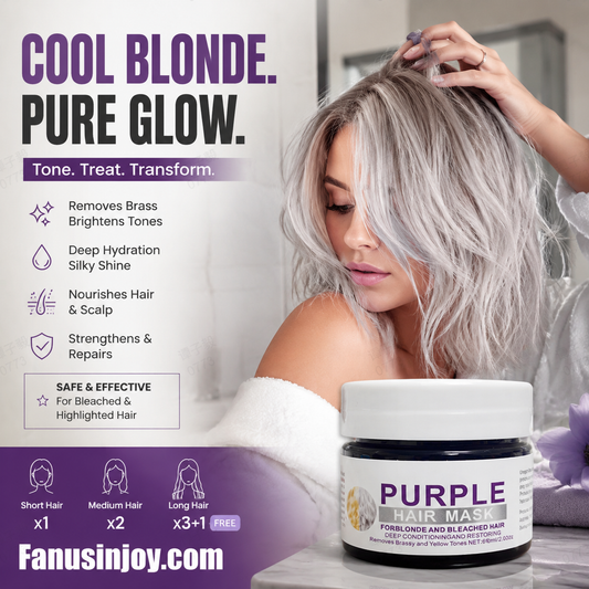 💜Purple Hair Mask with Long-Lasting Scent