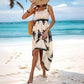 ☀️ Women's Summer Print Summer Print Sleeveless Sleeveless Flowing Long Dress 👗
