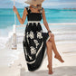 ☀️ Women's Summer Print Summer Print Sleeveless Sleeveless Flowing Long Dress 👗