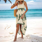 ☀️ Women's Summer Print Summer Print Sleeveless Sleeveless Flowing Long Dress 👗