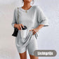 🎉Round-neck ribbed knit set, comfortable and close-fitting, pamper yourself!💖