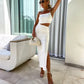 🦋Clever weight-loss cutout design, Italian spaghetti strap dress, essential for summer.💕