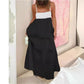 🦋Easy vacation, elegant and graceful, women's casual vacation backless cotton camisole skirt💕