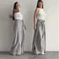 💕Women's Tie Knot Wide Leg Pants-The tie-up design reveals an elegant charm!💕