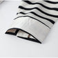 💕Casual Striped Round Neck Button Front Blouse
