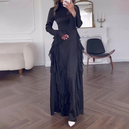 💖Limited Sale 50% OFF💖Chic Flowy Glossy Dress for Women