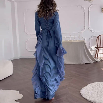 💖Limited Sale 50% OFF💖Chic Flowy Glossy Dress for Women