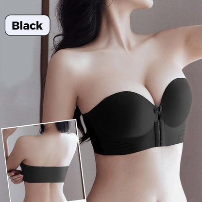 🥰Hot Sale Limitierte Zeit Super Rabatt👙Women's Non-Slip Front Closure Strapless Bra