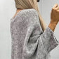 [best gift] Women’s Elegant Knitted Cape Sweater